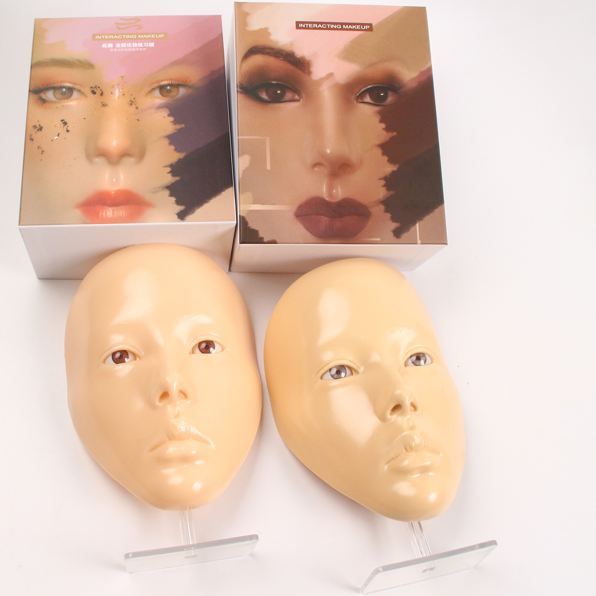 Beauty Makeup Academy - 1 Kotak Bantalan Latihan Silikon untuk