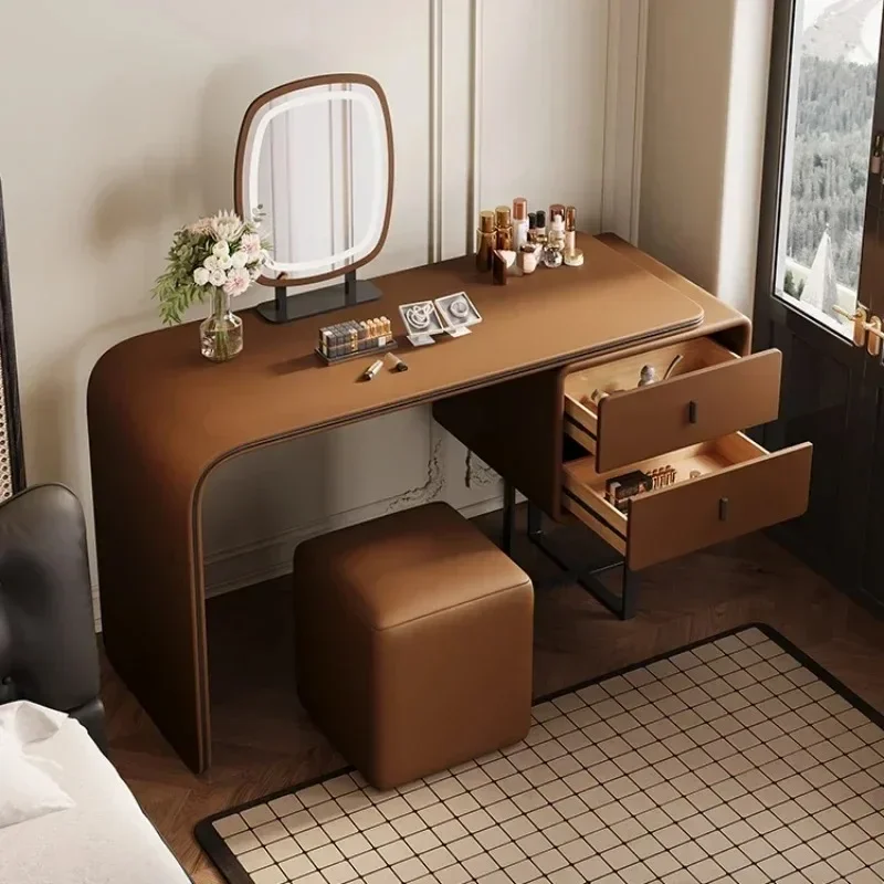 Beauty Without Makeup - Organizer Meja Rias Hitam Mewah Estetika