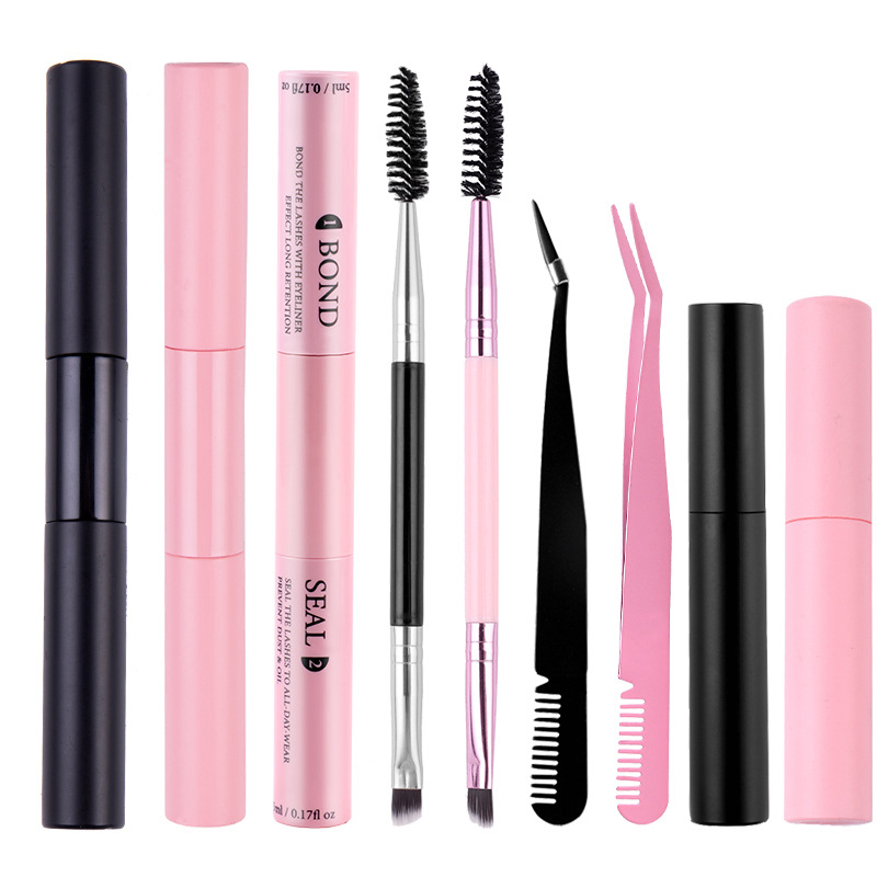 Waterproof Mascara Wand - Perekat dan Penyegel Bulu Mata Dua