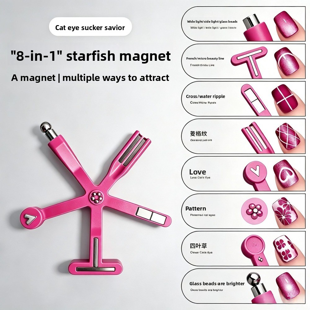 8 Dalam 1 Set Magnet Kuku Moti - Contour Palette Stick ulasan dan harga