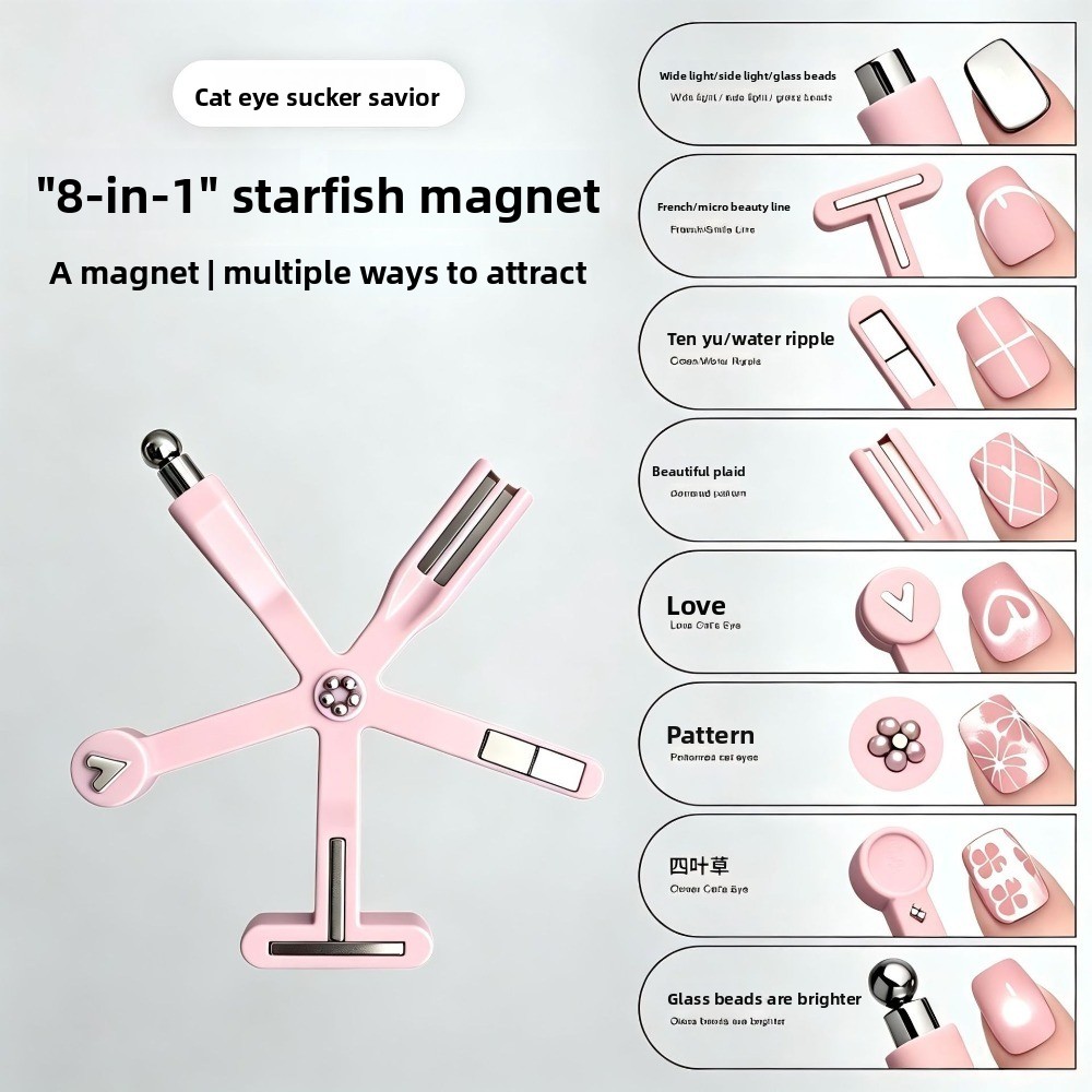 8 Dalam 1 Set Magnet Kuku Moti - Contour Palette Stick ulasan dan harga