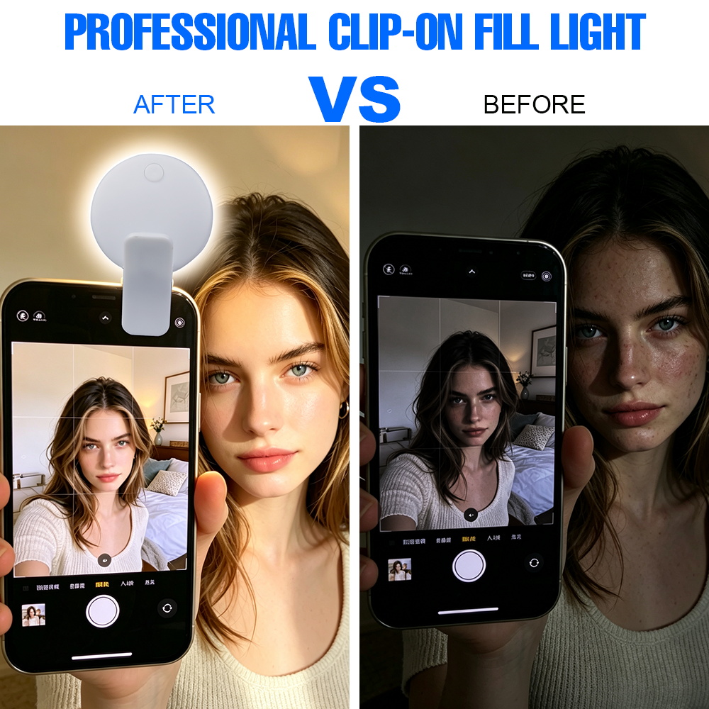 Lampu Selfie Clip On Portabel  - Beauty No Makeup ulasan dan harga